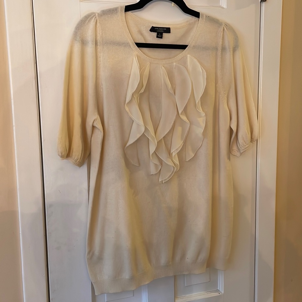 Cashmere sweater, Ann Taylor